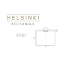 1000x800mm  25mm Ultraslim Rectangular Shower Tray with Shower Waste - Helsinki