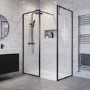 Grade A1 - 1400 x 800mm Rectangle Ultraslim Shower Tray with Hidden Waste - Helsinki