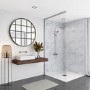Grey Fumo Elite Wall Panel 2420mm h x 600mm w - Mermaid