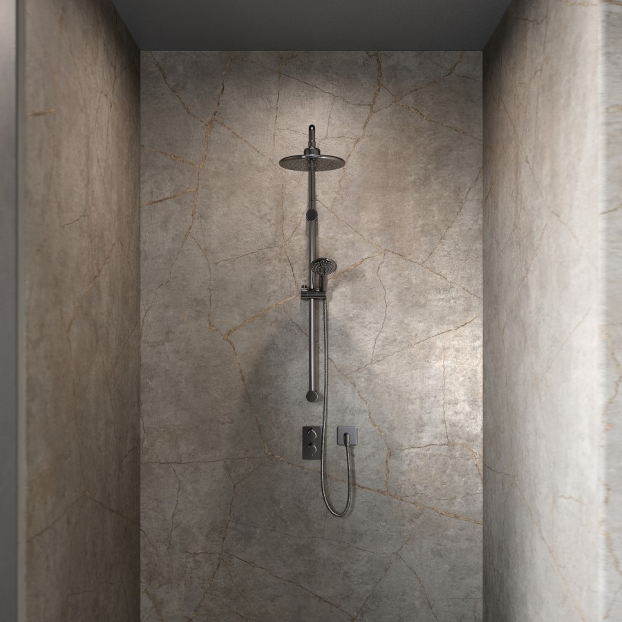 Gold Stone Elite Wall Panel 2420mm h x 1200mm w - Mermaid