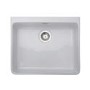 GRADE A1 - Single Bowl White Ceramic Belfast / Butler Kitchen Sink - Taylor & Moore Esme