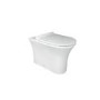 Back to Wall Rimless Toilet with Soft Close Seat - Indiana