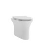 Back to Wall Rimless Toilet with Soft Close Seat - Indiana