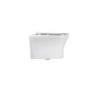 Indiana Wall Hung Toilet 1160mm Pneumatic Frame & Cistern & White Glass Flush Plate