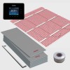 3sqm Electric Underfloor Heating Kit with 3iE Thermostat &amp; Heated Towel Bar - Warmup Sticky Mat