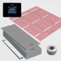 4sqm Electric Underfloor Heating Kit with 3iE Thermostat & Heated Towel Bar - Warmup Sticky Mat