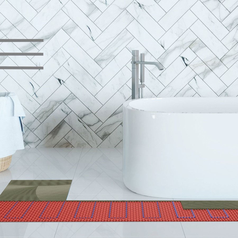 2sqm DCM Pro Electric Underfloor Heating Kit with Tempo Thermostat - Warmup