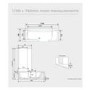 Walk In Shower Bath Left Hand with Bath Screen & Bath Seat 1700 x 750mm - Kineduo