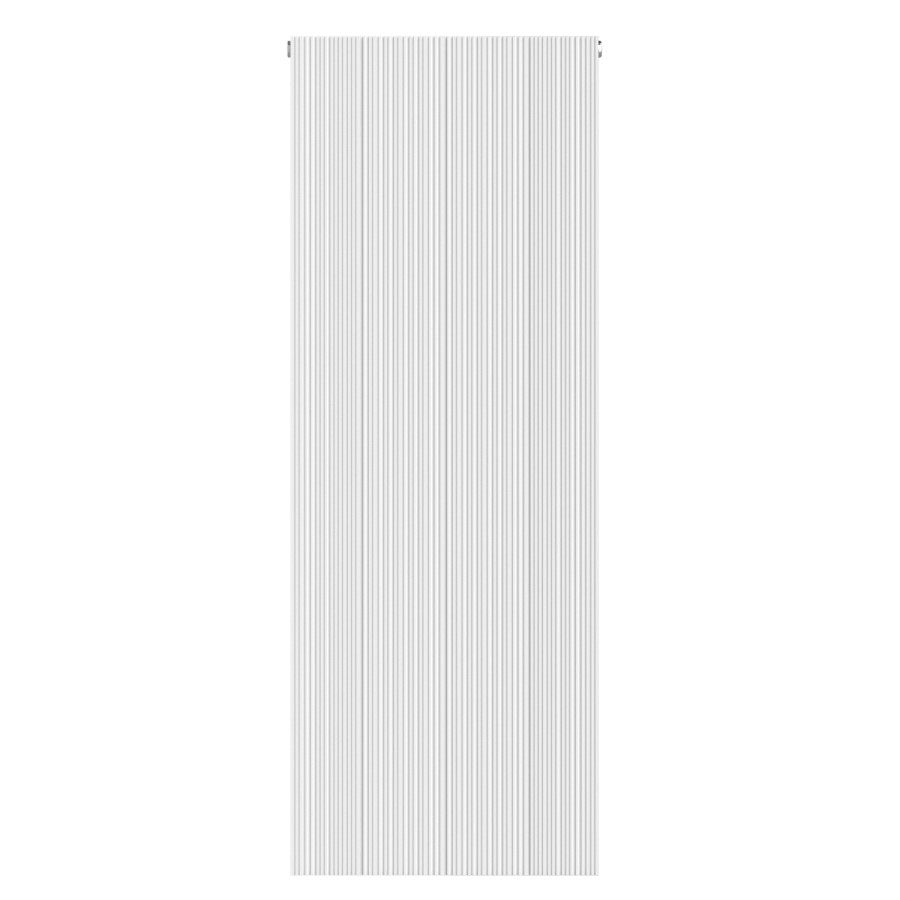 GRADE A1 - White Designer Vertical Single Panel Radiator 1200 x 440mm - Laguna