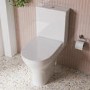Close Coupled Short Projection Toilet with Soft Close Seat - Laurel