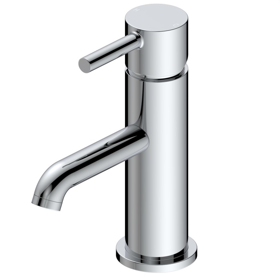 Close Coupled Open Back Toilet with Sink on Top & Chrome Fittings - Legend