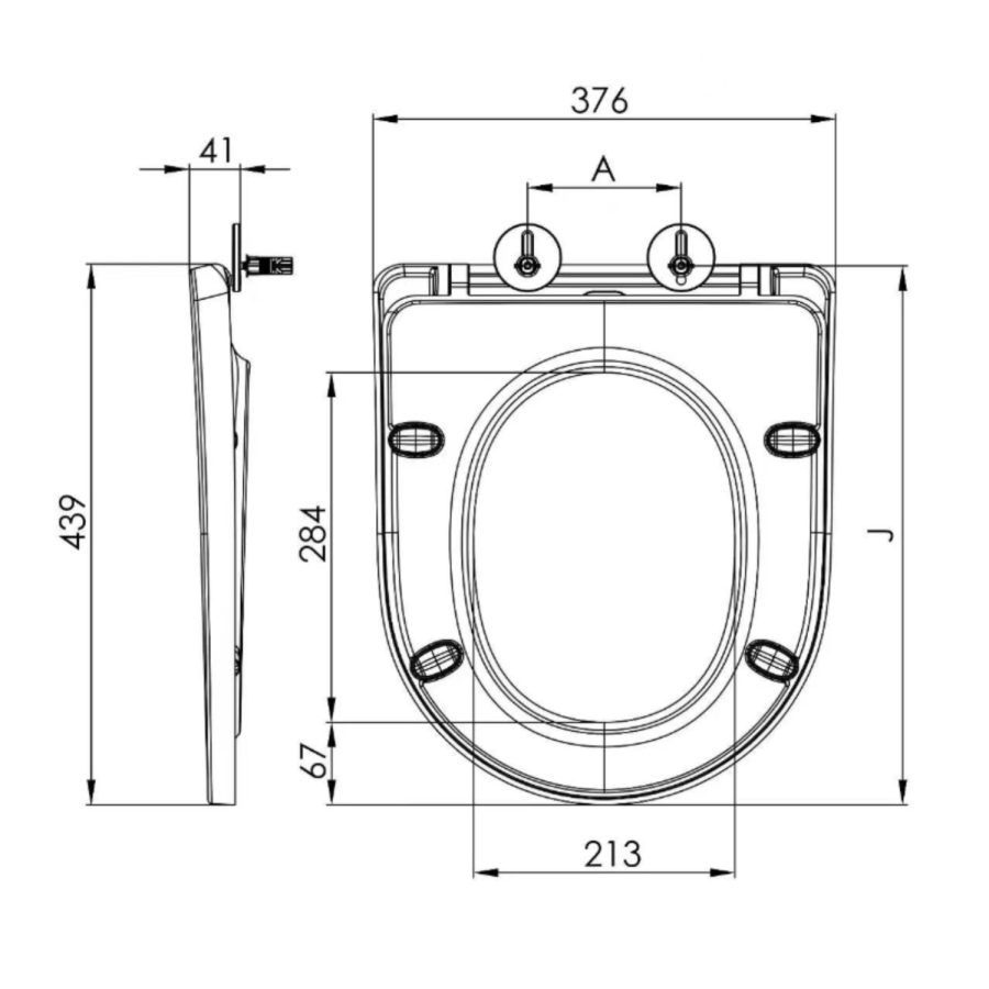 Close Coupled Closed Back Toilet with Sink on Top & Chrome Fittings - Legend