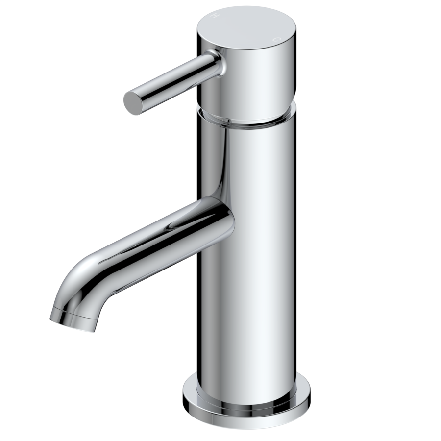Close Coupled Closed Back Toilet with Sink on Top & Chrome Fittings - Legend
