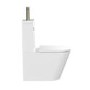 Close Coupled Closed Back Toilet with Sink on Top & Brass Fittings Cloakroom Suite - Legend