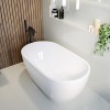 Modern Freestanding 1545mm Bath Suite with Toilet &amp; Basin - Lisbon