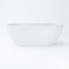Modern Freestanding 1545mm Bath Suite with Toilet &amp; Basin - Lisbon