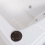 L Shape Whirlpool Spa Shower Bath, Left Hand 1700 x 850mm - Lomax