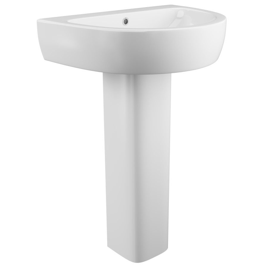 Curve Toilet & Basin Bathroom Suite