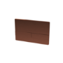 1180mm Wall Hung Toilet Frame & Bronze Dual Flush Plate with Concealed Cistern - Live Your Colour