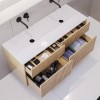 1250mm Wooden Wall Hung Countertop Vanity Unit - Matira