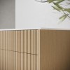 650mm Wooden Wall Hung Countertop Vanity Unit - Matira