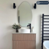 650mm Wooden Wall Hung Countertop Vanity Unit - Matira