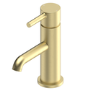 Matt Black Close Coupled Closed Back Toilet with Sink on Top & Brass Fittings Cloakroom Suite - Legend