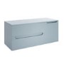1200mm Blue Fluted Wall Hung Countertop Vanity Unit - Melbourne