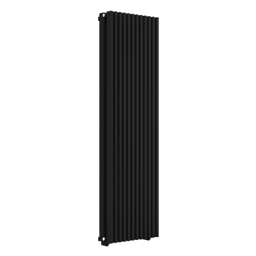 Black Vertical Double Panel Radiator 1600 x 450mm – Nevada