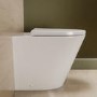 Back to Wall Rimless Short Projection Toilet with Soft Close Seat and Tornado Flush - Newport