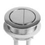 Close Coupled Rimless Open Back Short Projection Toilet with Chrome Button and Tornado Flush - Newport