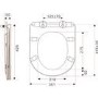 Matt Black Wall Hung Rimless Toilet with Soft Close Seat, Matt Black Pneumatic Flush Plate, 1170mm Frame & Cistern - Newport