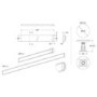 Leg Riser Kit Suitable for 1100-1200mm Rectangular Trays