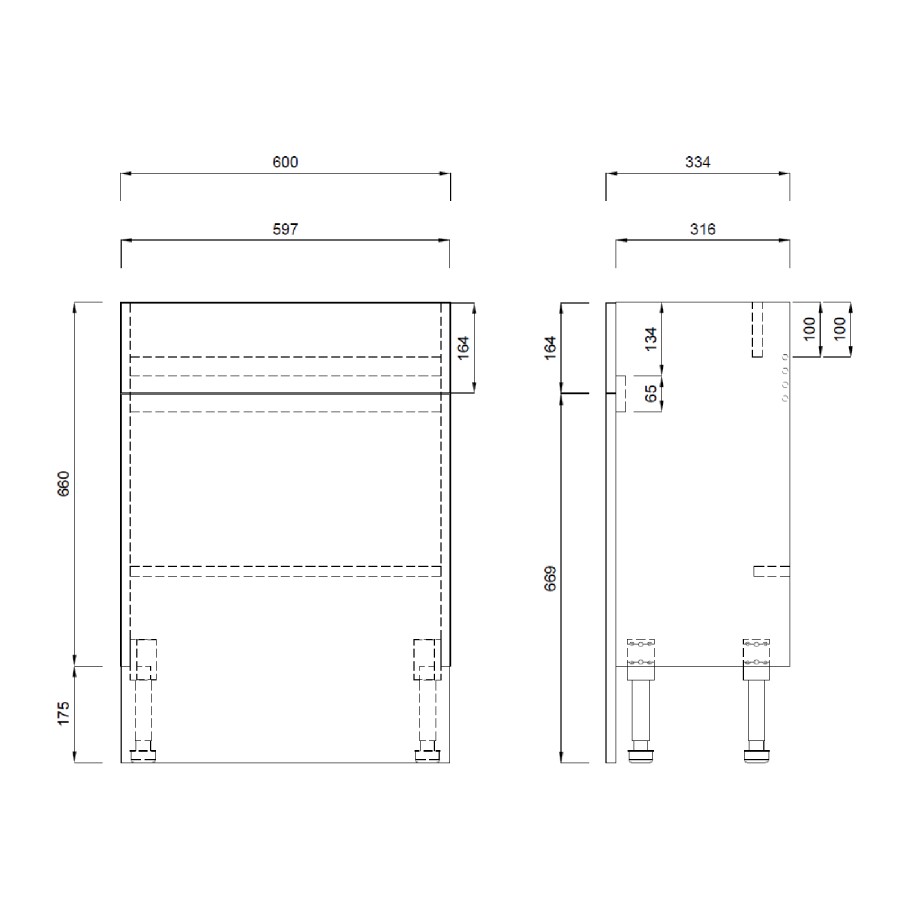 1800mm Green Toilet and Sink Unit with Storage Units & Brass Fittings - Ontario
