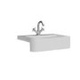 ONLY OPENED - 1200mm White Toilet and Sink Unit with Chrome Fittings - Ontario