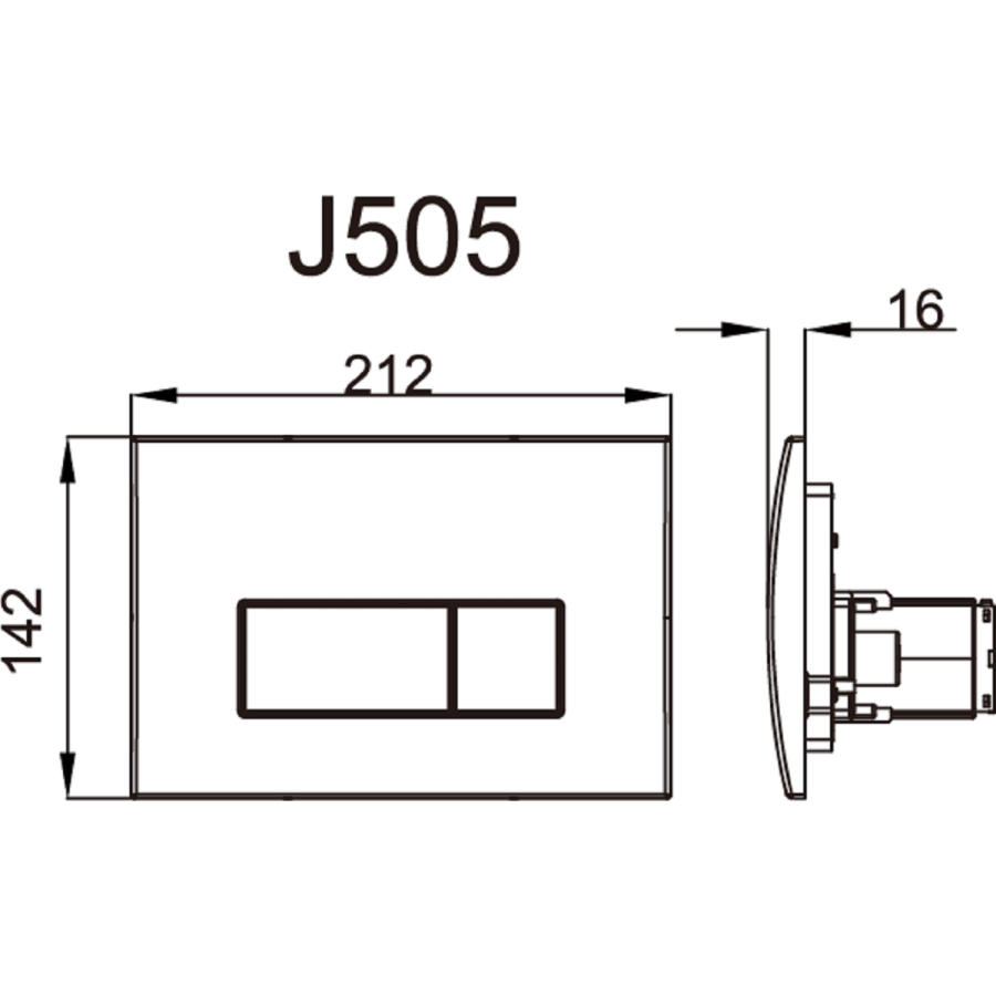 Fluted Wall Hung Rimless Toilet with Soft Close Seat, Matt Black Pneumatic Flush Plate, 1168mm Frame & Cistern – Oregon