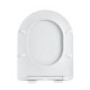 Fluted Wall Hung Rimless Toilet with Soft Close Seat, Brushed Brass Pneumatic Flush Plate, 820mm Frame & Cistern – Oregon