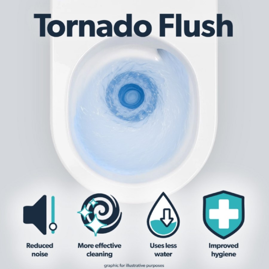 Fluted Wall Hung Rimless Toilet with Soft Close Seat, Chrome Pneumatic Flush Plate, 1168mm Frame & Cistern – Oregon