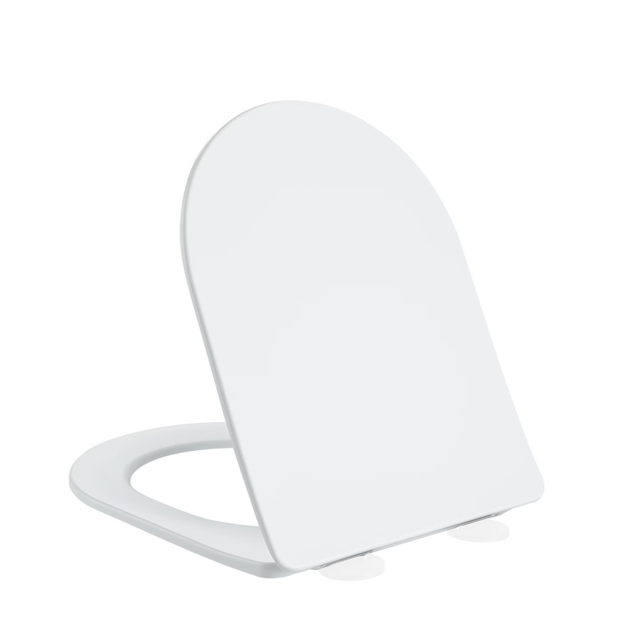 Fluted Wall Hung Rimless Toilet with Soft Close Seat, White Glass Sensor Flush Plate, 820mm Frame & Cistern – Oregon