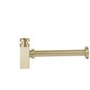 GRADE A2 - Brushed Brass Square Bottle Trap - Zana