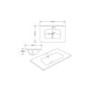 1000mm Oak Wood Effect Toilet and Sink Unit with Round Toilet and Matt Black Push Button - Palma