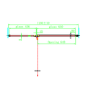 1200 x 760mm Matt Black Rectangular Hinged Shower Enclosure - Pavo