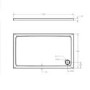 1200 x 800mm Brass Rectangular Sliding Door Shower Enclosure Suite with Toilet and Basin - Pavo