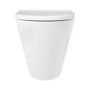 1300mm Black Toilet and Sink Unit with Round Toilet - Pendle