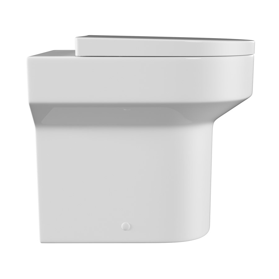 Back to Wall Rimless Comfort Height Toilet with Soft Close Seat - Pendle