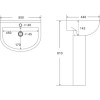 Modern 1300mm Freestanding Bath Suite with Toilet &amp; Basin - Pico