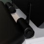 Close Coupled Traditional Low Level Short Projection Toilet with Black Wooden Soft Close Seat & Black Fittings - Park Royal