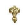 Freestanding Light Green Double Ended Roll Top Bath with Brass Feet 1515 x 740mm - Park Royal