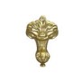 Freestanding Light Green Double Ended Roll Top Bath with Brass Feet 1515 x 740mm - Park Royal