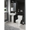 Essence Close Coupled Toilet and Full Pedestal Basin Suite